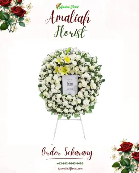 Krans Bunga Duka Pasaman Barat